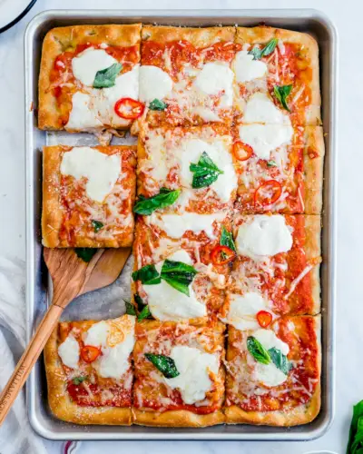 Focaccia pizza recipe
