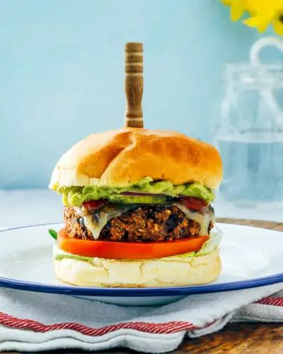 Hambúrguer de Feijão Preto
