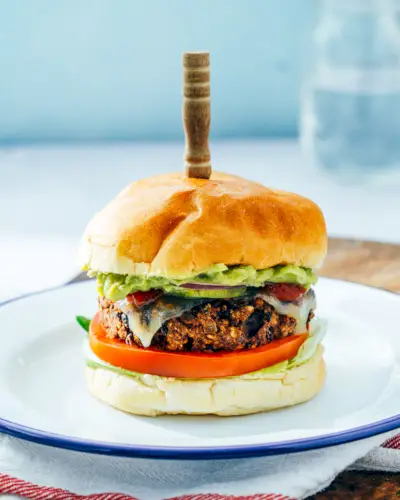 Receita de hambúrguer de feijão preto