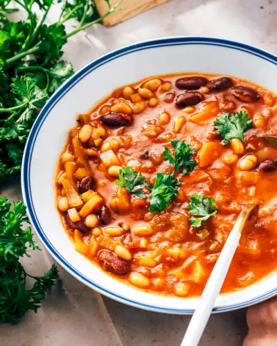 Recept na fazolovou polévku