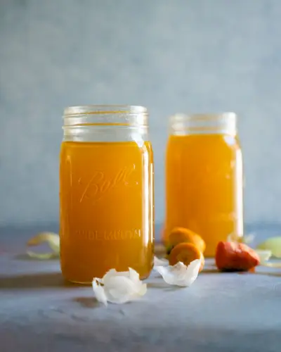 Bouillon de légumes maison
