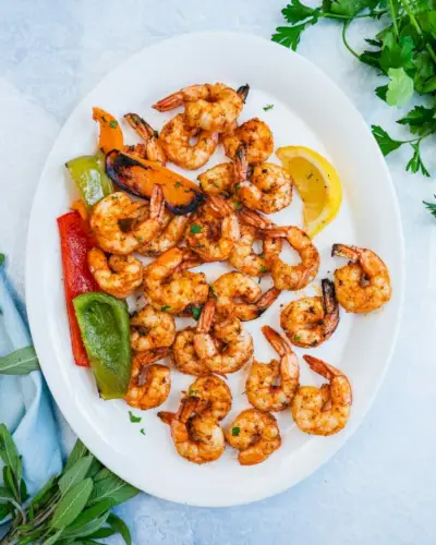 Camarão Cajun Grelhado