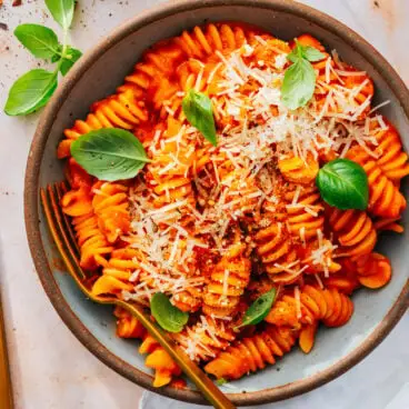 Receita de macarrão com molho vermelho