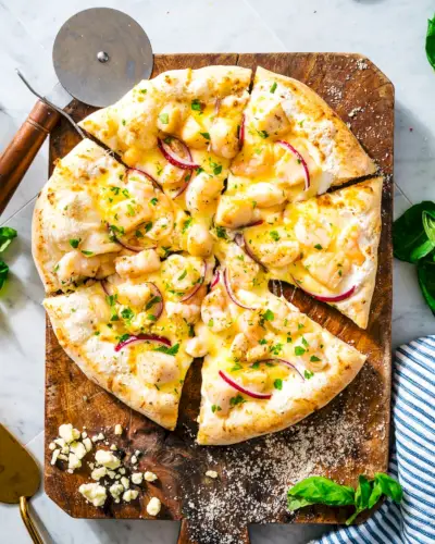 Pizza de frutos do mar