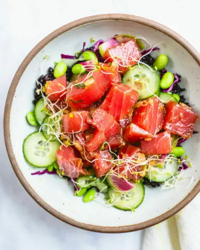 Idee per guarnire la Poke Bowl