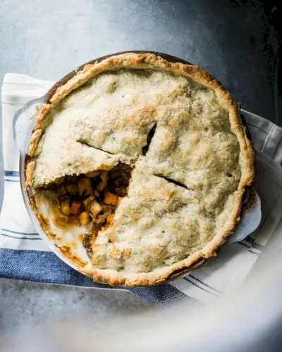 Bester veganer Pot Pie