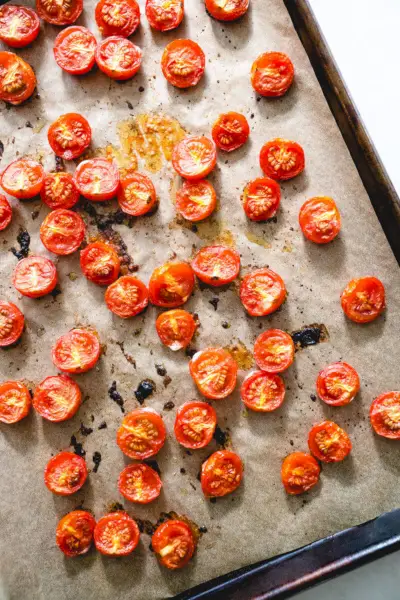 Queijo grelhado com tomate | Melhor queijo grelhado | Tomates assados