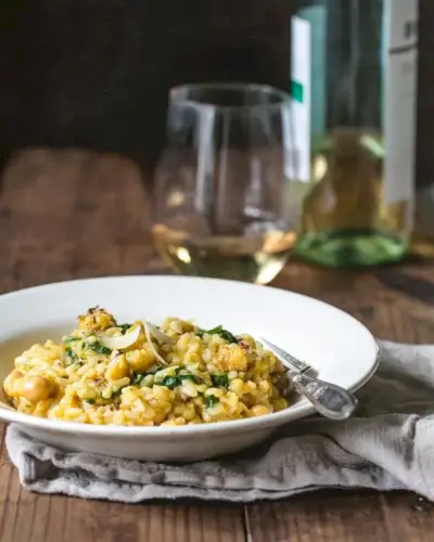 Geröstetes Blumenkohlrisotto