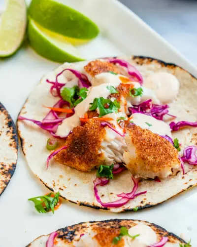 Tempero para taco de peixe