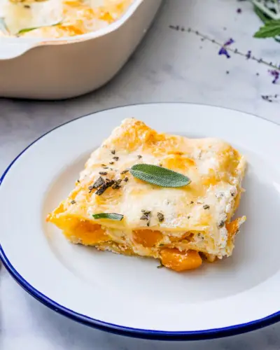Recept na lasagne s maslovou tekvicou