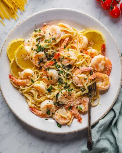 Linguine ai gamberi