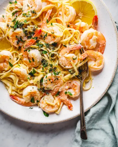 Linguine ai gamberi