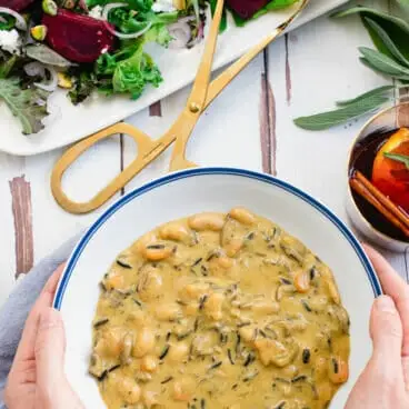 Zuppa di riso selvatico