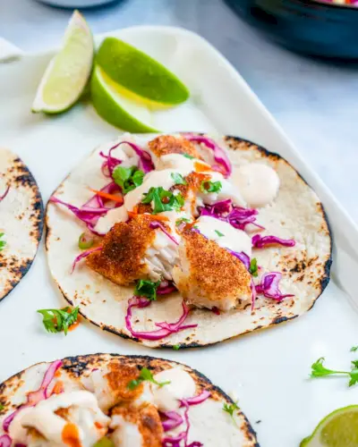 Grilované rybie tacos