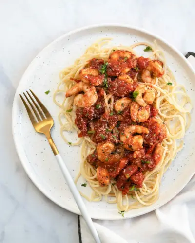 Camarão marinara