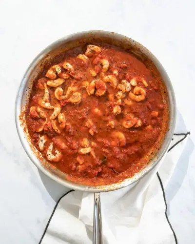 Camarão marinara