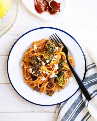 グリル野菜パスタ