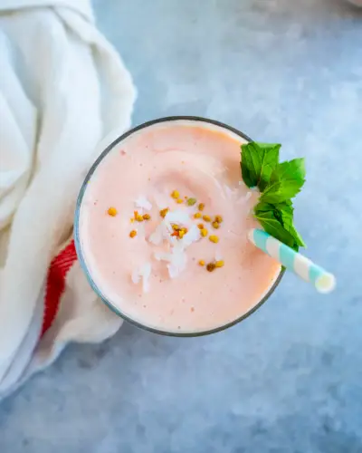 Smoothie au yaourt