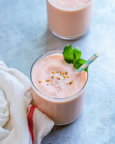 Smoothie au yaourt
