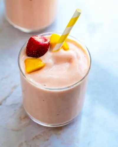 Smoothie au yaourt