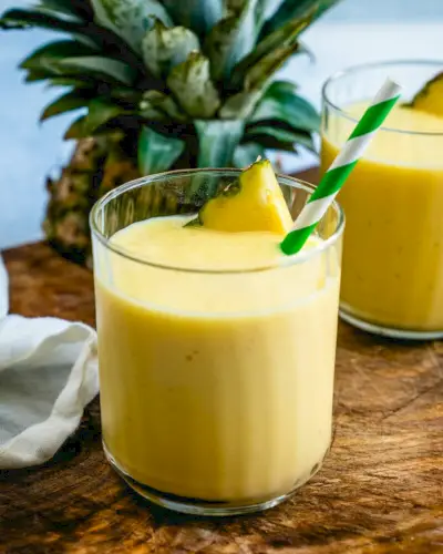 Batido de piña y mango