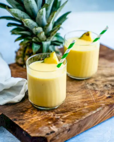 Batido de piña y mango