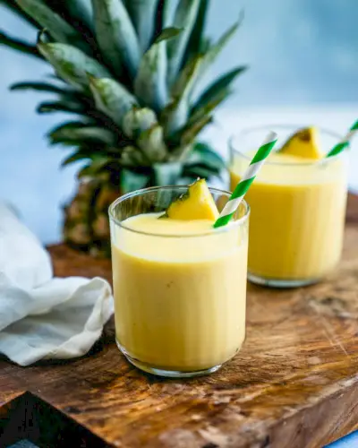 Batido de piña y mango