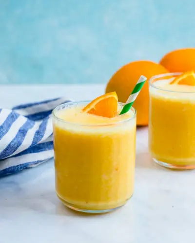 Comment faire un smoothie à l'orange