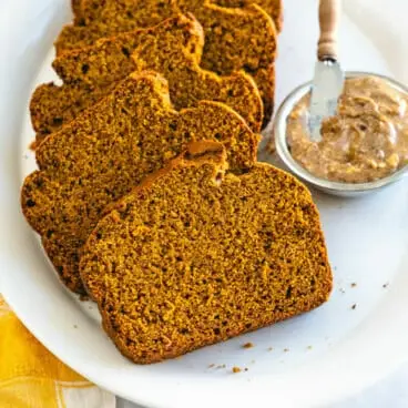 Pão de abóbora saudável