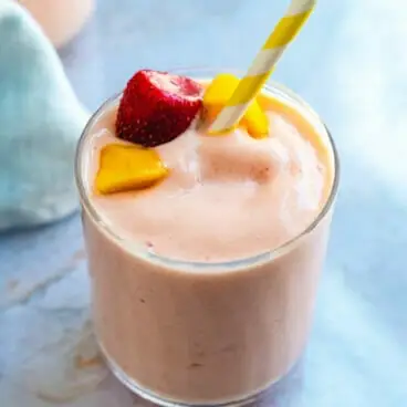 Smoothie fraise-mangue