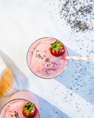 Smoothie aux graines de chia