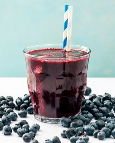 Jus de bleuet