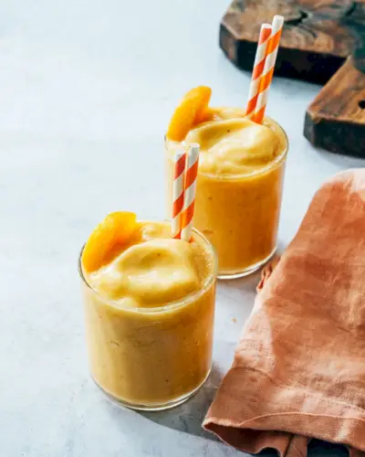 Bananen-Pfirsich-Smoothie