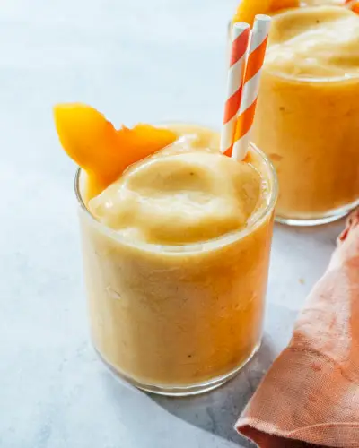 Bananen-Pfirsich-Smoothie
