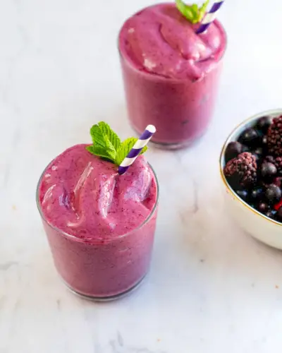 Comment faire un smoothie aux baies