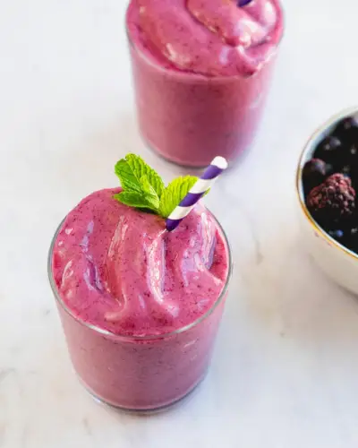 Smoothie aux baies