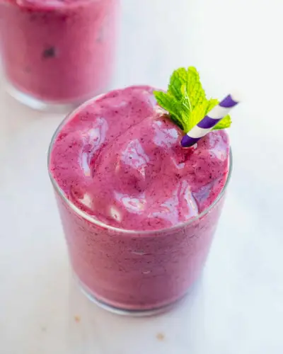 Smoothie aux baies