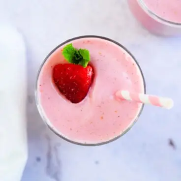 Meilleur smoothie aux fraises