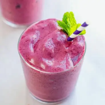 Smoothie aux baies
