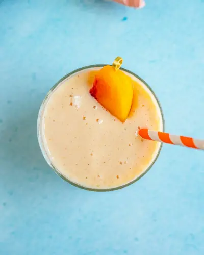 Smoothie à la pêche