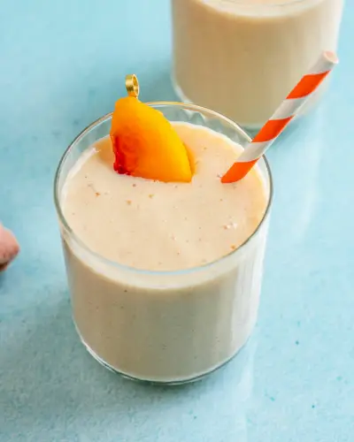 Smoothie à la pêche