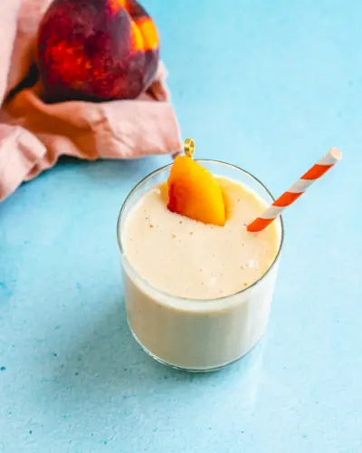 Smoothie à la pêche