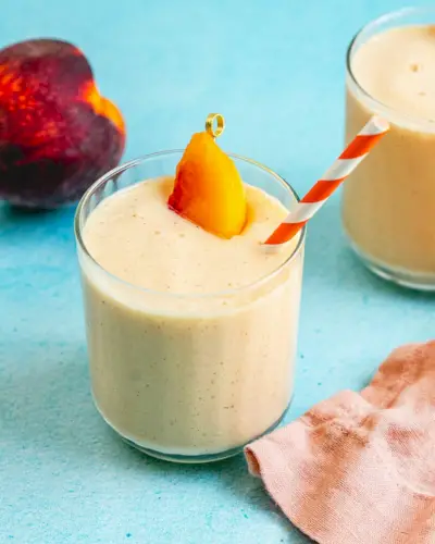 Smoothie à la pêche