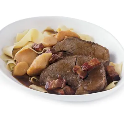 Pieczeń duszona w piwie