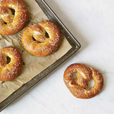 Pretzels estilo alemão