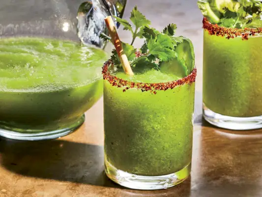 Margaritas de Pepino Congelado