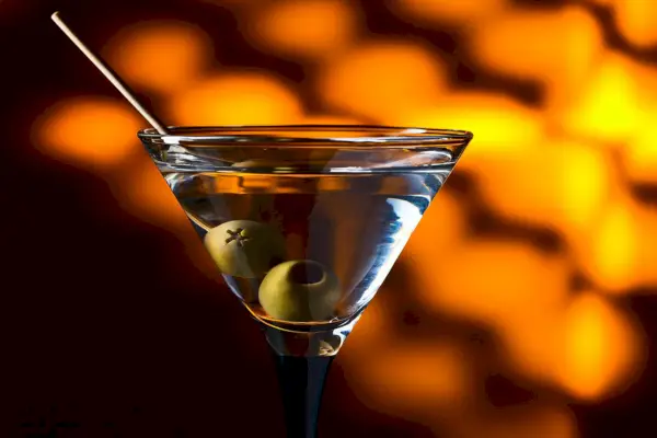 Un martini au vermouth