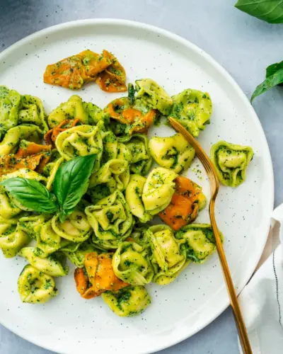 Tortellinis au pesto