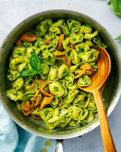 Tortellinis au pesto