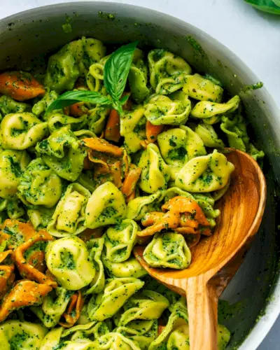 Tortellinis au pesto